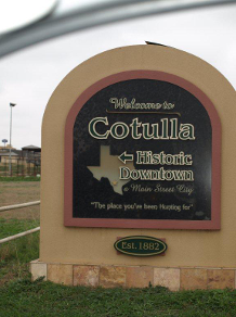 Cotulla Sign - Natural Resources Technician